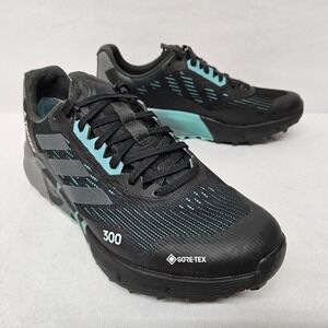 Adidas Women's Terrex Agravic Flow 2 GTX Trail Running Shoes h03382 Black Sz‎ 9
